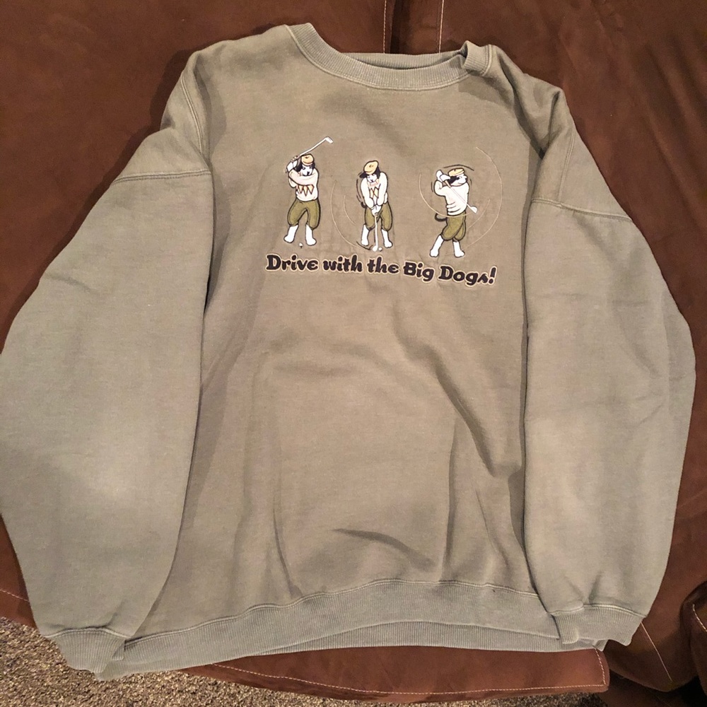 BIG DOGS “Drive with the big dogs” Crewneck
